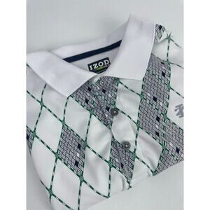 IZOD Golf Polo Shirt Men’s XL Short Sleeve 100% Polyester